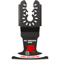 Lame oscillante Bi-Metal Demo Demon de taille universelle 2-1/2" pour bois avec clous Air Extreme Inc.