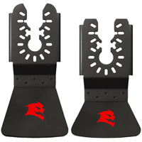 Jeu de grattoirs oscillants en acier &agrave; teneur &eacute;lev&eacute;e en carbone de taille universelle pour le retrait d'adh&eacute;sif Air Extreme Inc.
