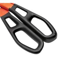 13" Serrated Aluminum Tinner Snip with Dipped Handle, 3" Cut Length, Straight Cut Air Extreme Inc.