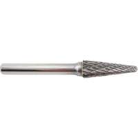Fraise en carbure conique &agrave; coupe agressive, 3/8" dia., 1/4" Tige, 1-1/16" Prof. de la coupe Air Extreme Inc.