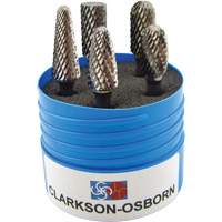 Jeu de fraises en carbure &agrave; coupe agressive, 5 morcea Air Extreme Inc.