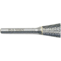 Inverted Cone Shape Burr, 3/8" Dia., 1/4" Shank, 3/8" Depth of Cut Air Extreme Inc.