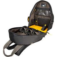 Techgear 53-Pocket Tool Backpack, 16" L x 13-1/4" W, Black, Polyester Air Extreme Inc.