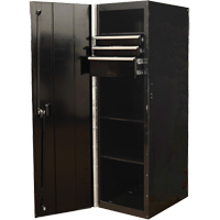 Armoire lat&eacute;rale s&eacute;rie RX, 3 tiroirs, 19" la x 25" p x 61" h, Noir Air Extreme Inc.