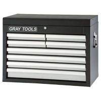 Top Chest - 8 Drawers, 26" W, 8 Drawers, Black Air Extreme Inc.
