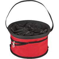 Sac range-tout style parachute, 11-4/5" lo x 11-4/5" la x 11" h, Nylon, Noir/Rouge Air Extreme Inc.