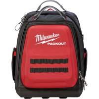 Packout Backpack, 15-3/4" L x 11-4/5" W, Black/Red, Ballistic Air Extreme Inc.