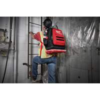 Packout Backpack, 15-3/4" L x 11-4/5" W, Black/Red, Ballistic Air Extreme Inc.