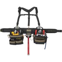 Deluxe Tool Belt, Polyester, Black Air Extreme Inc.