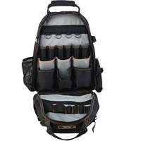 Arsenal&reg; 5843 Tool Backpack, 13-1/2" L x 8-1/2" W, Black, Polyester Air Extreme Inc.