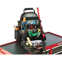 Arsenal&reg; 5843 Tool Backpack, 13-1/2" L x 8-1/2" W, Black, Polyester Air Extreme Inc.