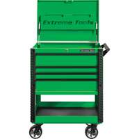 Chariot &agrave; outil s&eacute;rie EX de luxe, 4 tiroirs, 22-7/8" lo x 33" la x 44-1/4" h, Vert Air Extreme Inc.