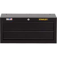 100 Series Middle Tool Chest, 26" W, 2 Drawers, Black Air Extreme Inc.