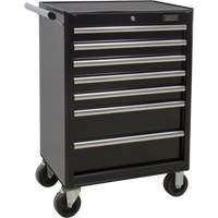 Chariot &agrave; outils industriel, 7 tiroirs, 27" la x 18-3/4" p x 39" h, Noir Air Extreme Inc.
