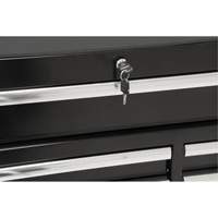 Industrial Tool Cart, 11 Drawers, 41" W x 18-3/4" D x 39-1/3" H, Black Air Extreme Inc.