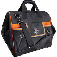 Tradesman Pro Wide-Open Tool Bag, Ballistic Nylon, 42 Pockets, Black Air Extreme Inc.
