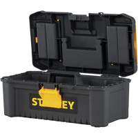 Coffre &agrave; outils avec plateau Essential, 12-1/2" la x 7-3/8" p x 5-1/8" h, Noir/Jaune Air Extreme Inc.