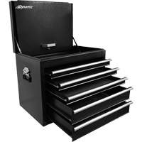 Truck Tool Box, 27" W, 5 Drawers, Black Air Extreme Inc.