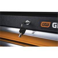 Coffre &agrave; outils de s&eacute;rie GSX, 26" la, 4 tiroirs, Noir/Orange Air Extreme Inc.