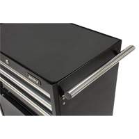 Industrial Tool Cart, 3 Drawers, 29-4/5" W x 21-1/5" D x 38-4/5" H, Black Air Extreme Inc.