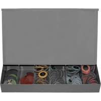 Distributeur aliment&eacute; par gravit&eacute; avec couvercle Air Extreme Inc.