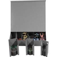 Distributeur aliment&eacute; par gravit&eacute; avec couvercle Air Extreme Inc.