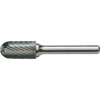 Solid Carbide Burrs - Cylinder Shape with Ball Nose, SC-41, 3/32" Dia., 7/16" Depth of Cut Air Extreme Inc.