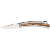 Pocket Knife with Drop Point Blade, 2-1/4" Blade, Stainless Steel Blade, Stainless Steel Handle Air Extreme Inc.