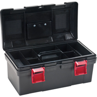 Coffre &agrave; outils robuste, 17-1/2" la x 9-1/2" p x 8" h, Noir Air Extreme Inc.
