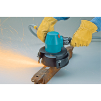 Meuleuse verticale 6" disque cloche Air Extreme Inc.