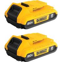 Blocs-piles Max* Compact, Lithium-ion, 20 V, 2 A Air Extreme Inc.