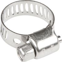 Hose Clamps - Stainless Steel Band & Screw, Min Dia. 1/5", Max Dia. 5/8" Air Extreme Inc.