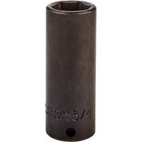 Socket, Impact, 3/4", 3/8" Drive, 6 Points, Deep Air Extreme Inc.