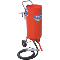 Pressure Abrasive Sandblasters, 6-25 CFM, 8.3 Gal. (10 US Gal) Tank Air Extreme Inc.
