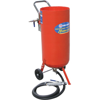 Pressure Abrasive Sandblasters, 6-25 CFM, 16.6 Gal. (20 US Gal) Tank Air Extreme Inc.