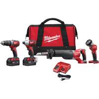 M18 Cordless Tool Combo Kit, Lithium-Ion, 18 V Air Extreme Inc.
