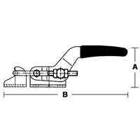 Latch Clamps - 300 Series, 360 lbs. Clamping Force Air Extreme Inc.