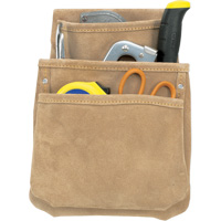 Drywall Pouches, Multiple Tool Holder, Leather, 3 Pockets Air Extreme Inc.