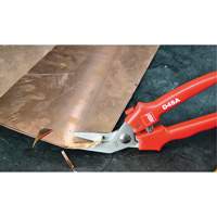 Offset Multi-Purpose Snips, 1-5/8" Cut Length, Straight Cut Air Extreme Inc.