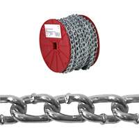 Chaîne torsad&eacute;e, Acier &agrave; faible teneur en carbone, #2 x 125' (38,1 m) l, Charge d'utilisation 310 lb (0,155 tonne) Air Extreme Inc.