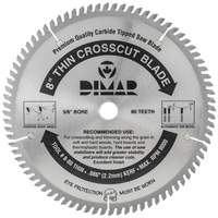 Industrial Saw Blade - Crosscut Thin Kerf, 8", 80 Teeth, Wood Use Air Extreme Inc.