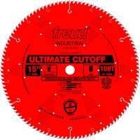 Lames de scie industrielle TCS - finition et coupe en travers, 15", 108 dents, Pour Bois Air Extreme Inc.
