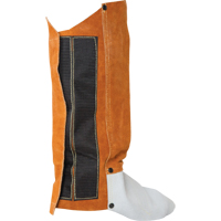 Leather Spats, 14" L, Lava Brown Air Extreme Inc.