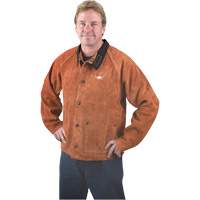 Welding Jacket, Leather, 4X-Large, Lava Brown Air Extreme Inc.