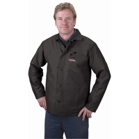 Flame Retardant Jacket, Cotton, 4X-Large, Black Air Extreme Inc.