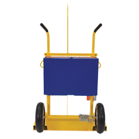Chariot pour chalumeau et bouteille de soudage, Roues Pneumatique, Base de 24" la x 19-1/2" lo, 500 lb Air Extreme Inc.