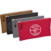 4-Pack Zipper Tool Pouches, Tool Holder, Canvas, 1 Pockets Air Extreme Inc.