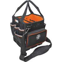 Tradesman Pro Tool Tote, Ballistic Nylon, 40 Pockets, Black/Orange Air Extreme Inc.