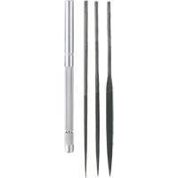 Needle File Set with Handle, 4 Pcs Air Extreme Inc.