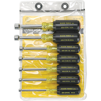 Cushion-Grip Nut Driver Set with 3" Shafts, 7, Non Magnetic, Imperial Air Extreme Inc.